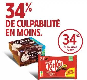 KITKAT / VIENNOIS 34% EN AVANTAGE CARTE KITKAT ET VIENNOIS