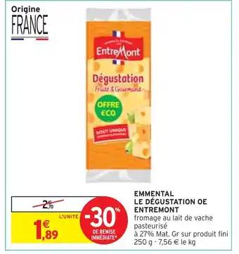 ENTREMONT EMMENTAL LE DÉGUSTATION OE
