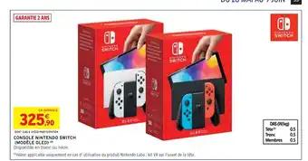 NINTENDO CONSOLE NINTENDO SWITCH (MODÈLE OLED)