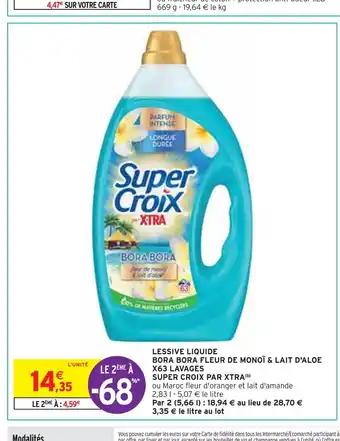SUPER CROIX LESSIVE LIQUIDE