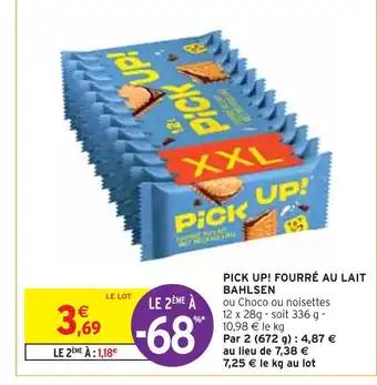 BAHLSEN PICK UP! FOURRÉ AU LAIT