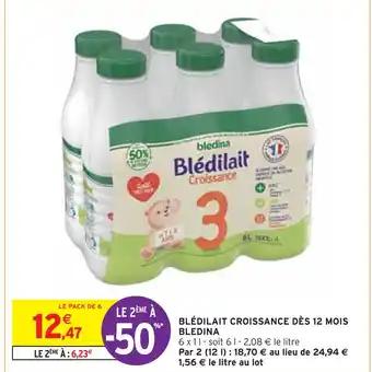 BLEDINA BLÉDILAIT CROISSANCE DÈS 12 MOIS