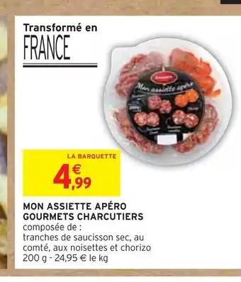 GOURMETS CHARCUTIERS MON ASSIETTE APÉRO