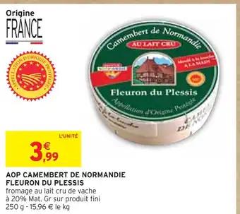 FLEURON DU PLESSIS AOP CAMEMBERT DE NORMANDIE