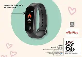 Wee plug - bracelet connecté bluetooth