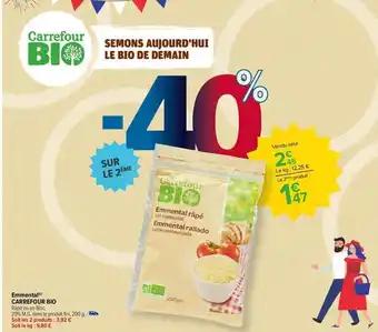 Carrefour - emmental bio