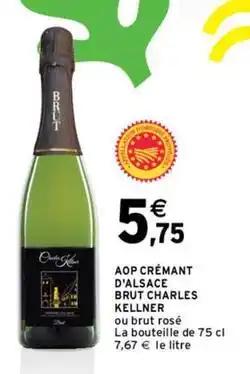 Charles kellner - aop crémant d'alsace brut