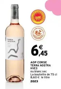 Corsican - aop corse terra nostra hve3