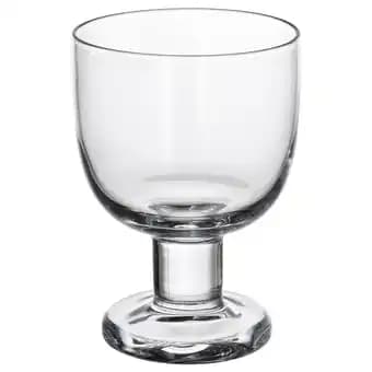 BrÖggan Verre à pied, verre transparent, 25 cl