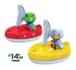 Aquaplay - 2 bateaux a voile + figurines