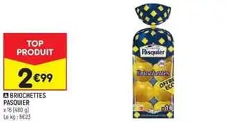 Pasquier - briochettes