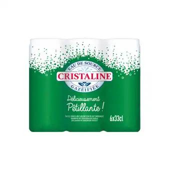 CRISTALINE Eau pétillante