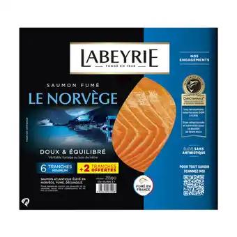 LABEYRIE Saumon fumé Le Savoureux de Norvège