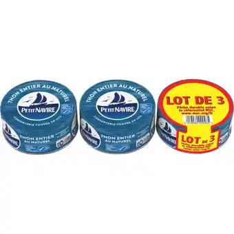 PETIT NAVIRE Thon entier nature Albacore
