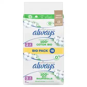 ALWAYS COTTON BIO Protections Hygiéniques