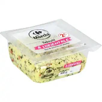 Taboulé oriental duo de poivrons et menthe CARREFOUR Le Marché