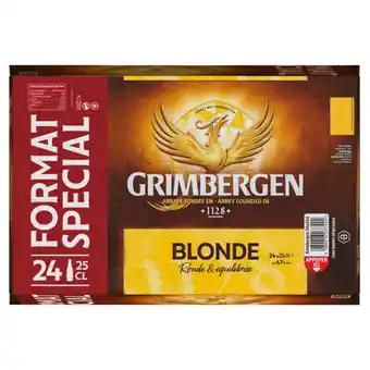 GRIMBERGEN Bière blonde d'Abbaye Format spécial