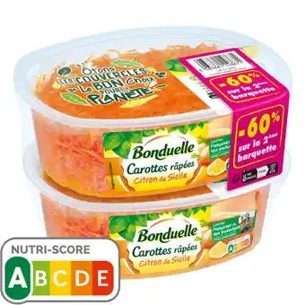 BONDUELLE Carottes râpées