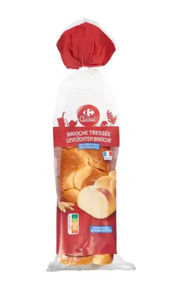 CARREFOUR CLASSIC' Brioche tressée