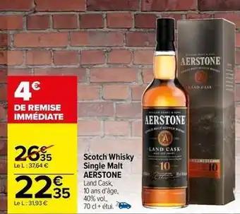 Aerstone - scotch whisky single malt
