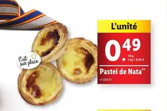 Promotion Exclusives de Pastel de nata : Découvrez l'Offre incontournable