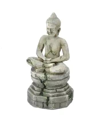 Decor Aquadella Bayon-Buddha 1 L. 9,5 X L. 9,1 X H. 19,2 Cm