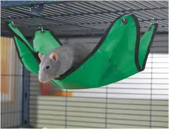 Hamac tube de luxe pour furets et rats L40 x l22,5 cm