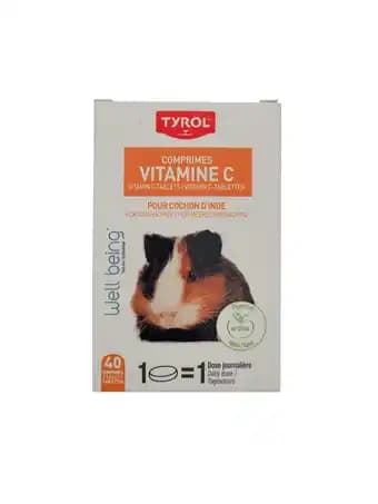 VV Comprimes Vitamine C rongeurs X40 - L.7,2 x l.2,2 x H.11,2 cm