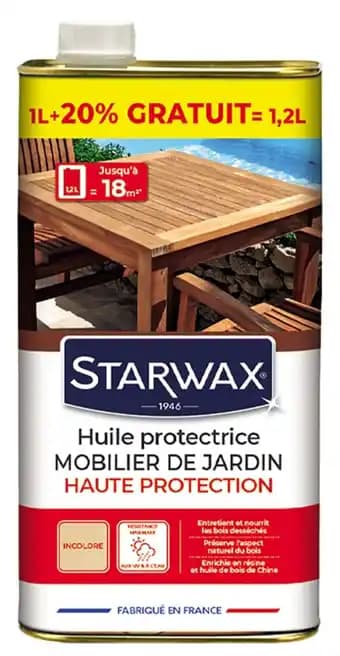 HUILE PROTECTRICE TECK 1L + 20% GRATUIT