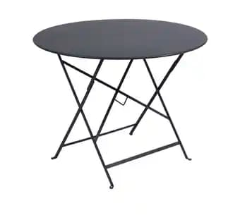 Table Pliante Bistro Carbone - L.96 x l.96 x H.74 cm