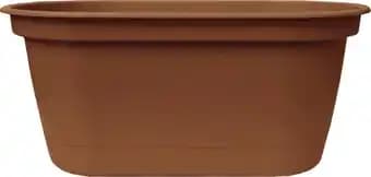 Ecloz - Jardinière à Réserve d'eau L'Autonome Terre Cuite 60cm