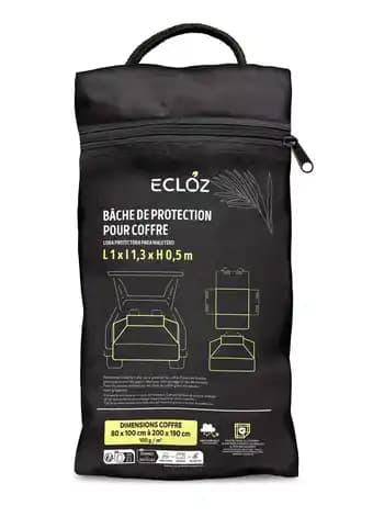 Bâche de coffre polyester 1 x 1,3 x 0,9 m - Ecloz