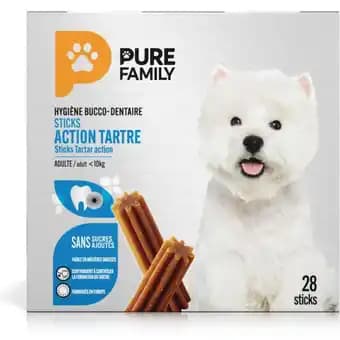 Sticks dentaires petits chiens Pure Family x28