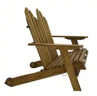 Fauteuil double adirondack de jardin pliant Grand Duc ECLOZ