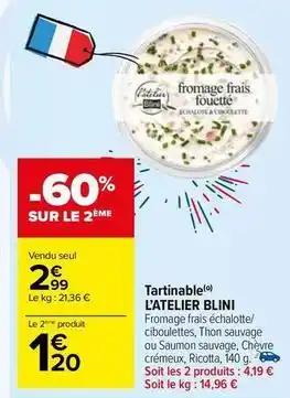 Blini - tartinable l'atelier