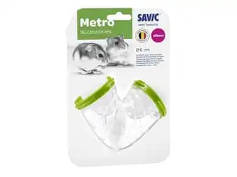 Coude Pour Tuyaux Cages Rongeurs - L.6cm x l.6cm x H.6cm