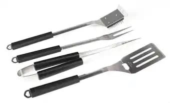 Ecloz - Malette 4 acc. acier inox avec manches soft touch