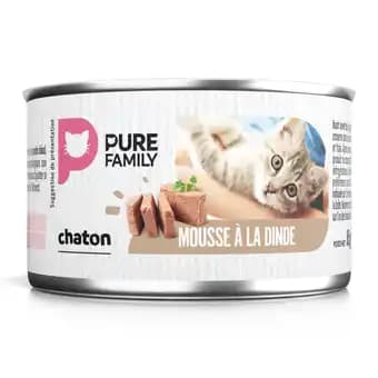 Pure Family - mousse chaton en boite pure