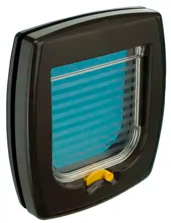 Chatière swing 1 marron - L.21,5 x l.5 x H.24 cm