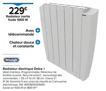 Delonghi Radiateur électrique Dolce +