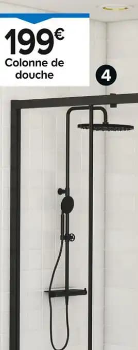 Colonne de douche thermostatique Selenga