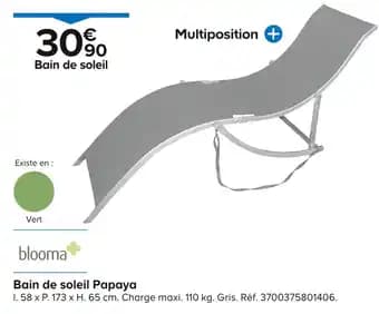 Blooma Bain de soleil Papaya