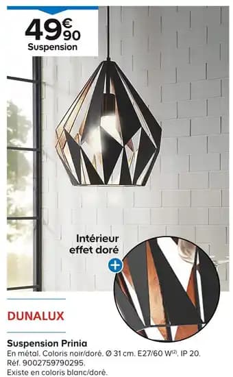 DUNALUX Suspension Prinia