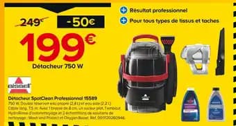 Bissell Détacheur SpotClean Professionnal 15589