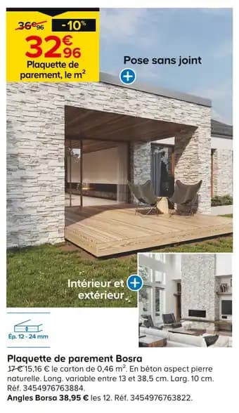 Plaquette de parement Bosra