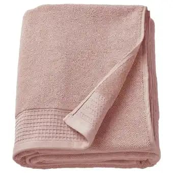 Vinarn Drap de bain, rose clair, 100x150 cm