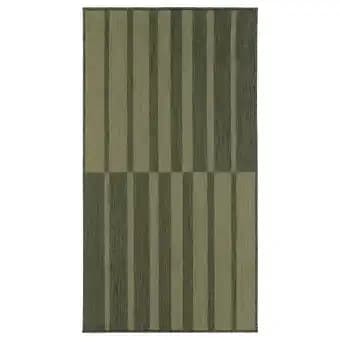 Kantstolpe Tapis tissé à plat, int/extérieur, vert, 80x150 cm