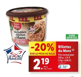 Saint Alby Rillettes du Mans