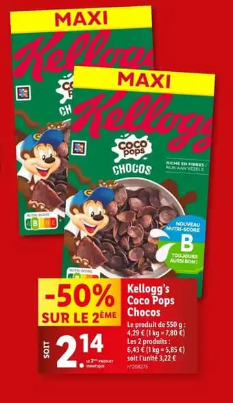 Kellogg's Kellogg’s Coco Pops Chocos