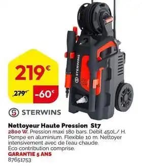 Sterwins - nettoyeur haute pression st7
